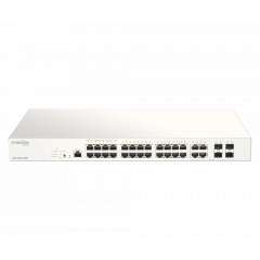 Buy D-Link DBS-2000-28MP 24-Ports 10/100/1000Mbps PoE + 4-Ports Combo GE/SFP Cloud Networking Switch in Kenya
